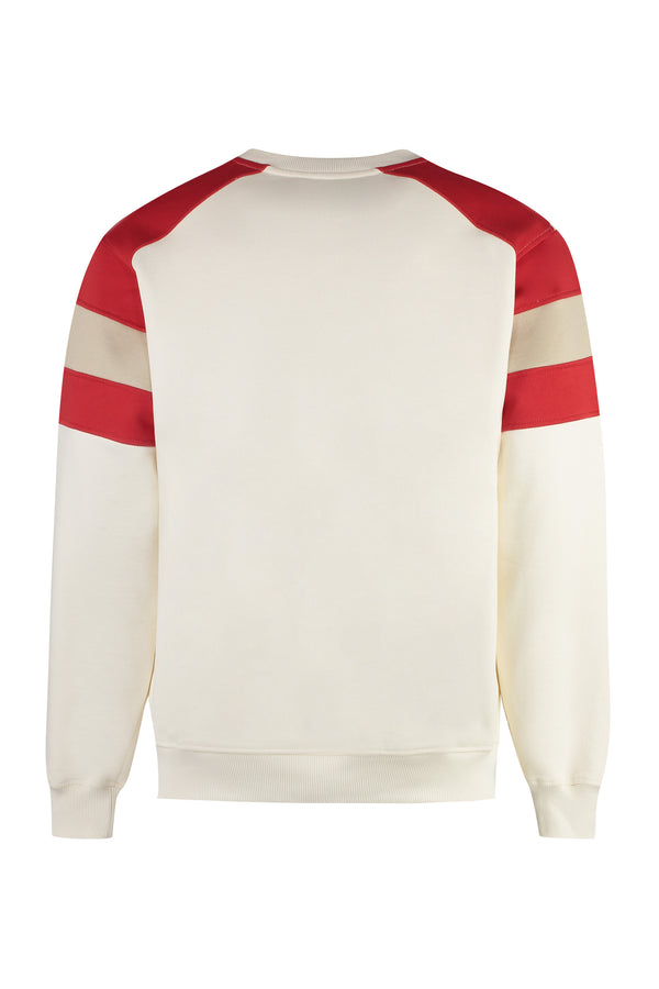 Cotton crew-neck sweatshirt-1